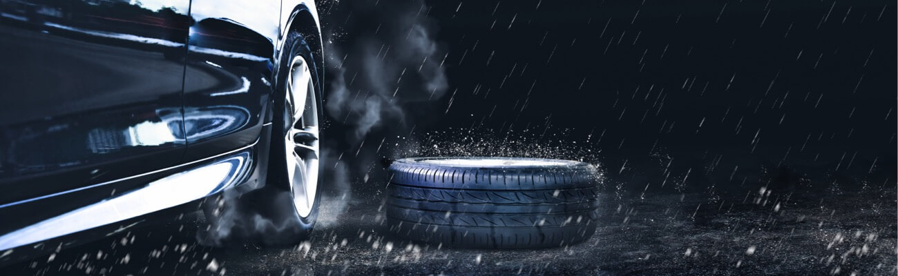 Como afecta la lluvia a los neumáticos